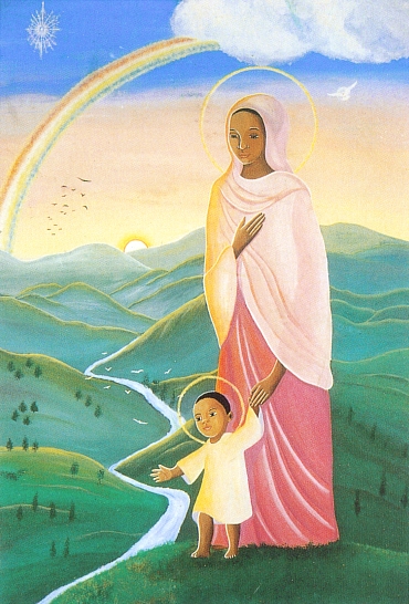 La Vierge et L'Enfant
Monastère Sainte Claire - Kamonyi (Rwanda)